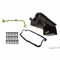 OIL PAN KIT 7QT BLACK 79 93 SBF 351W 5 8L (DRAG