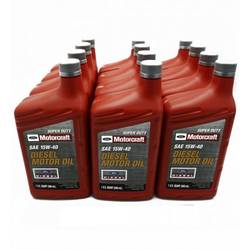 MOTORCRAFT SUPER DUTY DIESEL MOTOR OIL CASE 12