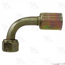 90 Degree Female Standard O-Ring Air Con Fitting with o Service Port