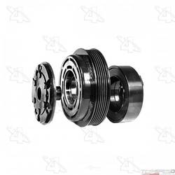 New Nippondenso 6C17 Clutch Assembly with  Coil