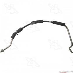 Liquid Line Hose Assembly with  Captured Orifice Tube