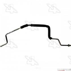 Liquid Line Hose Assembly with  Captured Orifice Tube