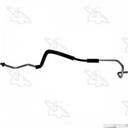 Liquid Line Hose Assembly with  Captured Orifice Tube