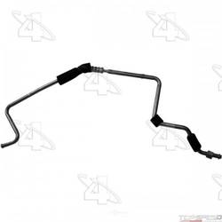 Liquid Line Hose Assembly with  Captured Orifice Tube