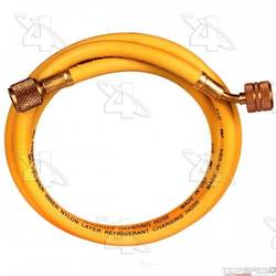 25' - Yellow Manifold Gauge R12 Service Hose with  Anti Blow Back