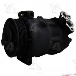 Reman Sanden/Sankyo PXE16 Compressor with  Clutch