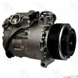 New Nihon/Calsonic CSE717 Compressor with  Clutch