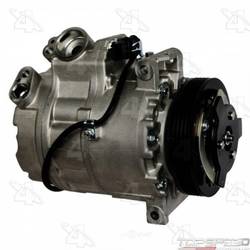 New Nihon/Calsonic CSE717 Compressor with  Clutch