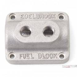 FUEL BLOCK DUAL CARB AS CAST