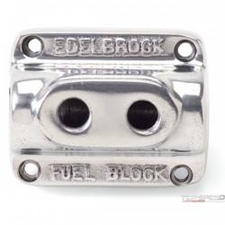 POLISHED FUEL BLOCK DUAL CARB