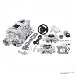 SC TVS2300 SBC NON INTERCOOLED DUAL CARB W/CARBS POLISHED