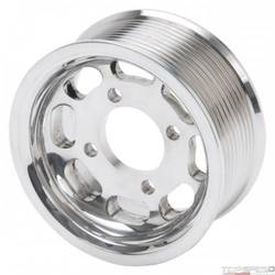 PULLEY TVS 10 RIB 3.875in. POLISHED