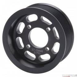 PULLEY TVS 10 RIB 3.750in. BLACK ANODIZED