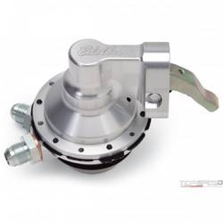 XX FUEL PUMP MECHANICAL VICTOR SERIES BILLET 175 GPH GAS/ALCOHOL BBC CLEAR ANODI