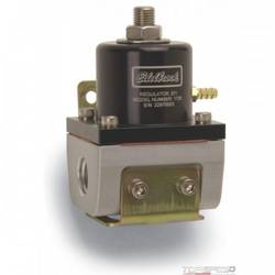EFI Fuel Pressure Regulator-6 AN (180 GPH) in Black/Clear Finish