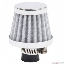 XX BREATHER 9MM INLET WHITE/CHROME