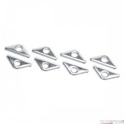 VC HOLD DOWN TAB KIT UNIVERSAL STEEL CHROME SET OF 8