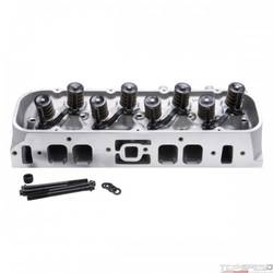 CYL HEAD BBC PERF RPM OVAL PORT 100cc COMPLETE SINGLE W/SPRINGS FOR HYD FLAT TAP