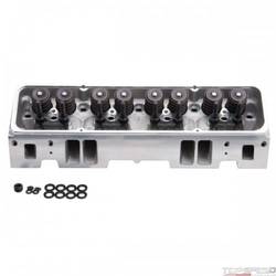 POL CYL HEAD SBC PERF RPM E-TEC 170 FOR HYD ROLLER CAM COMPLETE