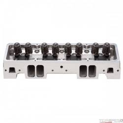 CYL HEAD SBC 23 DEG VICTOR JR 220cc COMPLETE FOR HYDRAULIC ROLLER CAM