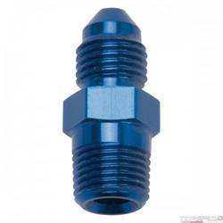 3AN X 1/8in. NPT STRAIGHT FITTING BLUE
