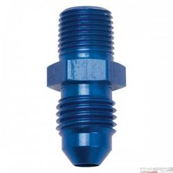 4AN X 1/8in. NPT STRAIGHT FITTING BLUE