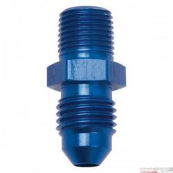 4AN X 1/8in. NPT STRAIGHT FITTING BLUE