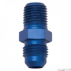 6AN X 1/4in. NPT STRAIGHT FITTING BLUE