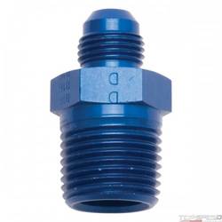 6AN X 1/2in. NPT STRAIGHT FITTING BLUE