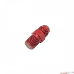 6AN X 1/4in. NPT STRAIGHT FITTING RED (FILTER)