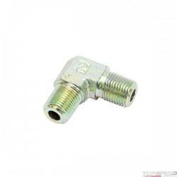 1/8in. NPT X 1/8in. NPT MALE PIPE NIPPLE 90 DEG STEEL