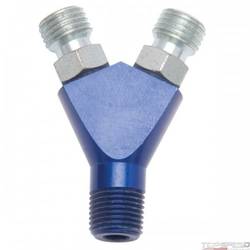 1/8in.NPT TO FLARE JET ADAPTER BLUE Y-FITTING