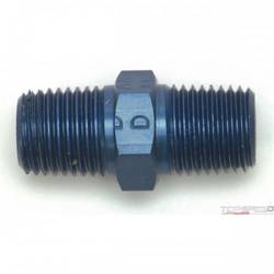 1/4in. NPT X 1/4in. NPT MALE PIPE NIPPLE BLUE