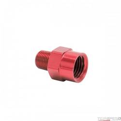 ADAPTER FITTING, 1/4in.NPT FEMALE-1/8in.NPT MALE RED