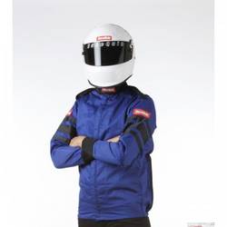 RaceQuip Multi Layer Racing Driver Fire Suit Jacket, SFI 3.2A/ 5 , Blue Small