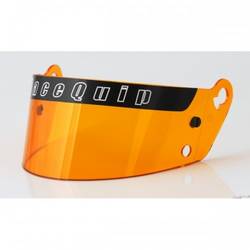 RaceQuip Amber Helmet Face Shield Fits SportMod & SA-2005 Helmet