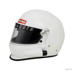 RaceQuip PRO15 Side Air Full Face Helmet Snell SA-2015 Rated, Gloss White Medium