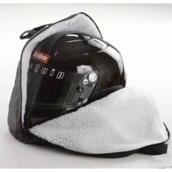 RaceQuip Heavy Duty Oversize Fleece Lined Zippered Helmet Bag, Black