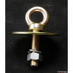 RaceQuip Seat Belt Mounting Hardware 7/16-20 Long Eye Bolt Kit W/Washer & Nut