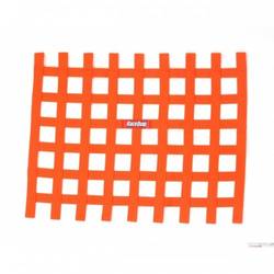 RaceQuip Ribbon Style Race Car Window Net, Orange 18 H X 24 W