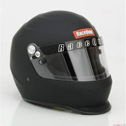 RaceQuip Pro Youth Jr Kids Full-Face Model SFI 24.1 Auto Racing Helmet: Flat Black,