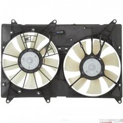 Dual Radiator and Condenser Fan Assembly