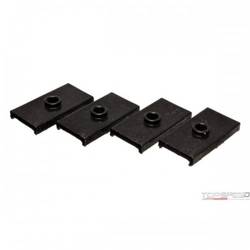 MGB REAR SPRING PAD SET