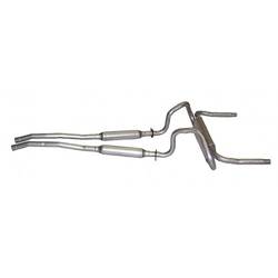 67-9 OEM DUAL EXH SYSTEM 2.25in.