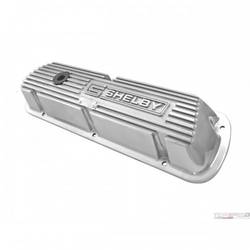 SHELBY POLISH ALUM VALVE COVER