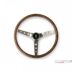 13 1/2in. WOOD STEERING WHEEL