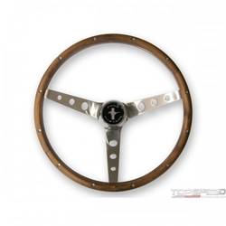 15in. WOOD STEERING WHEEL