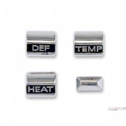 1967 HEATER CONTROL KNOB SET