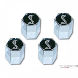 TIFFANY SNAKE VALVE CAP SET 4