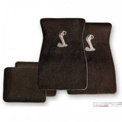 COBRA SNAKE FLOOR MAT BK/SILV